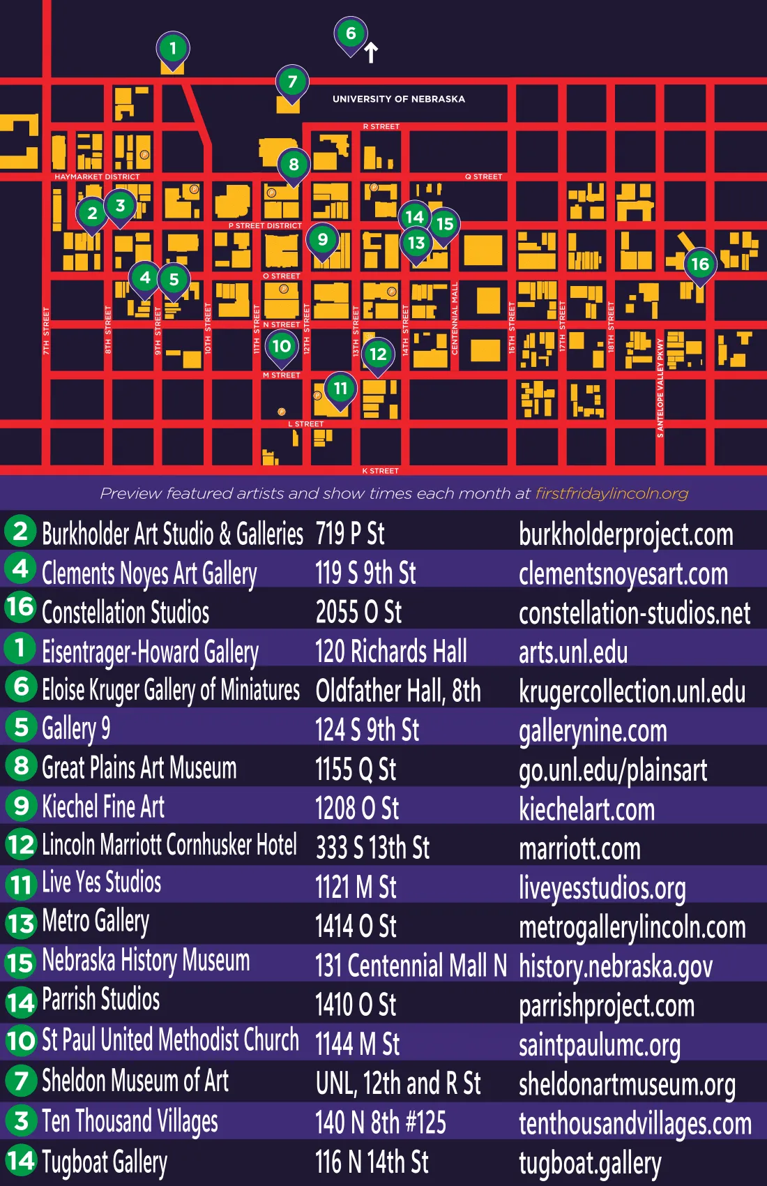 Lincoln Nebraska First Friday